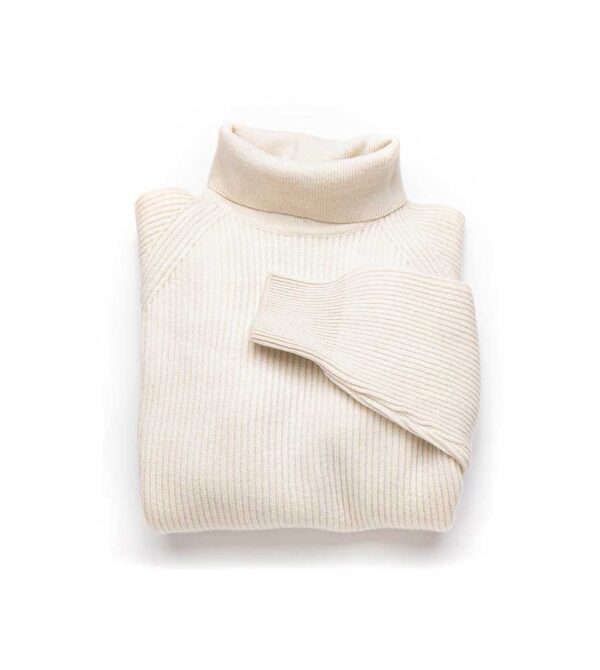 super geelong lambswool turtleneck - Image 2